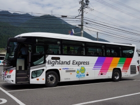 上高地行きバス