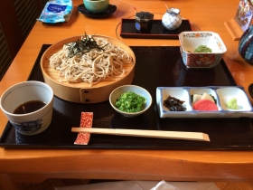 帝国ホテルあずみ庵のざるそば