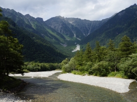 河童橋からの眺望